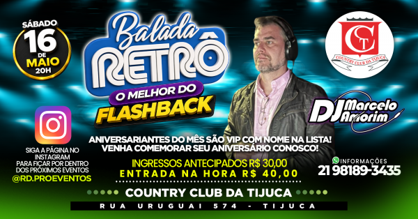 Balada Retrô (foto do evento)