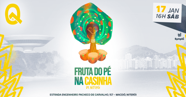 FRUTA DO PÉ na BATUQ NITERÓI!! (foto do evento)