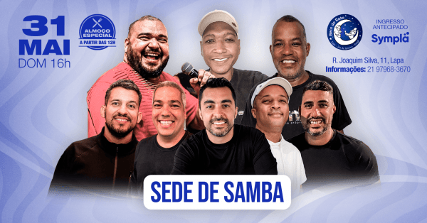 Sede de samba (foto do evento)
