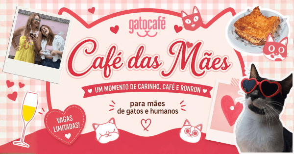 Café das mães no Gato Café- COPACABANA (foto do evento)