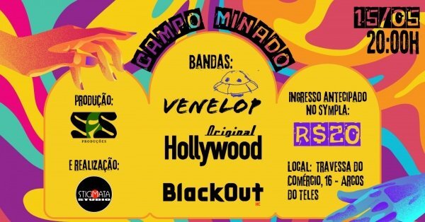 Campo Minado: Venelop, Hollywood Original e BlackOut (foto do evento)