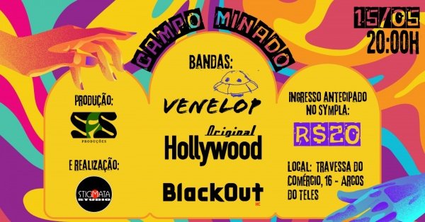Campo Minado: Venelop, Hollywood Original e BlackOut (foto do evento)