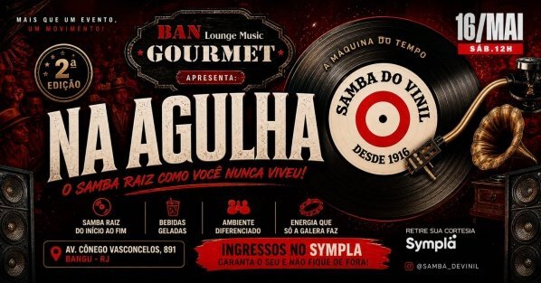 Samba do vinil na agulha 2 edição (foto do evento)