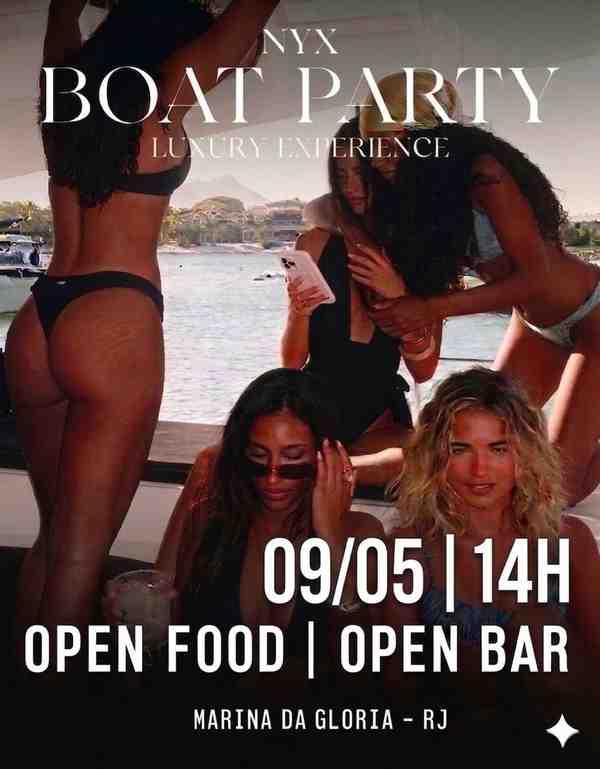 Nyx boat party   rio experience (foto do evento)