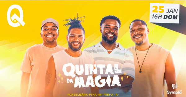 QUINTAL DA MAGIA na BATUQ!!! (foto do evento)