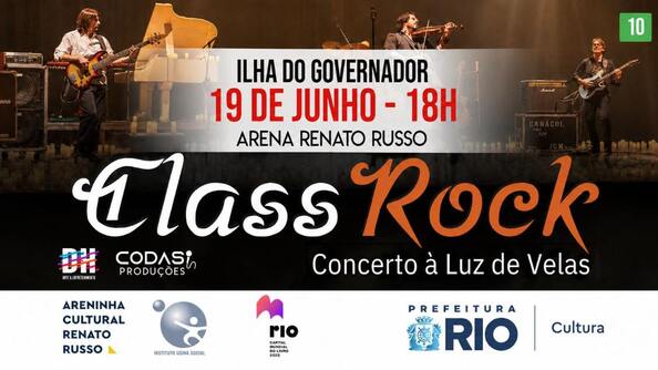 Class Rock - Concerto à Luz de Velas (foto do evento)