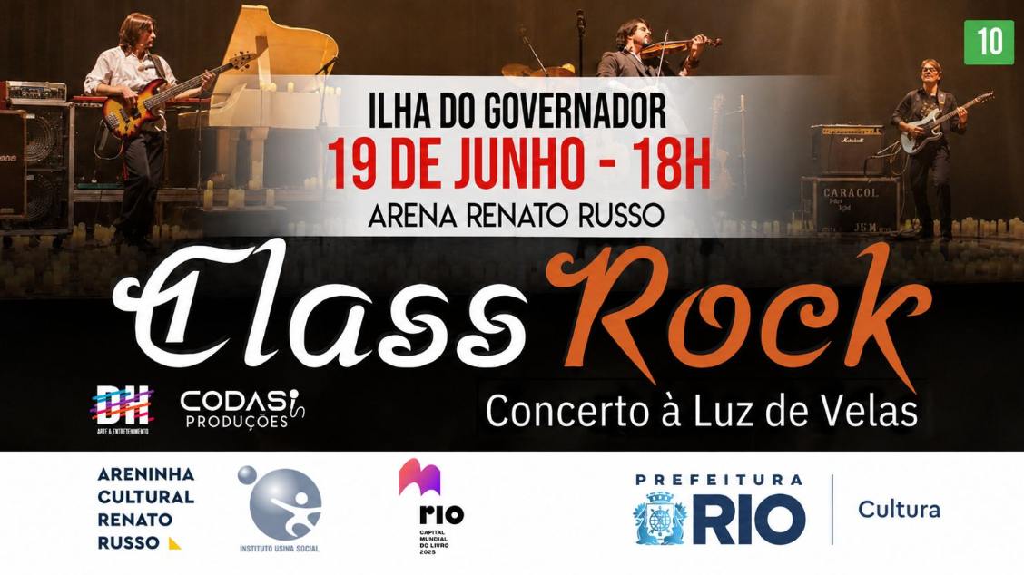 Class Rock - Concerto à Luz de Velas (foto do evento)