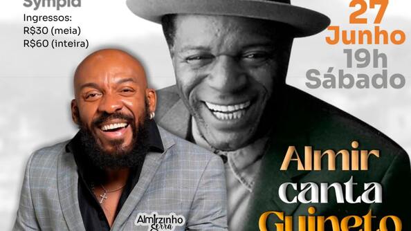 Almir canta Guineto - 27/06 ás 19h (foto do evento)
