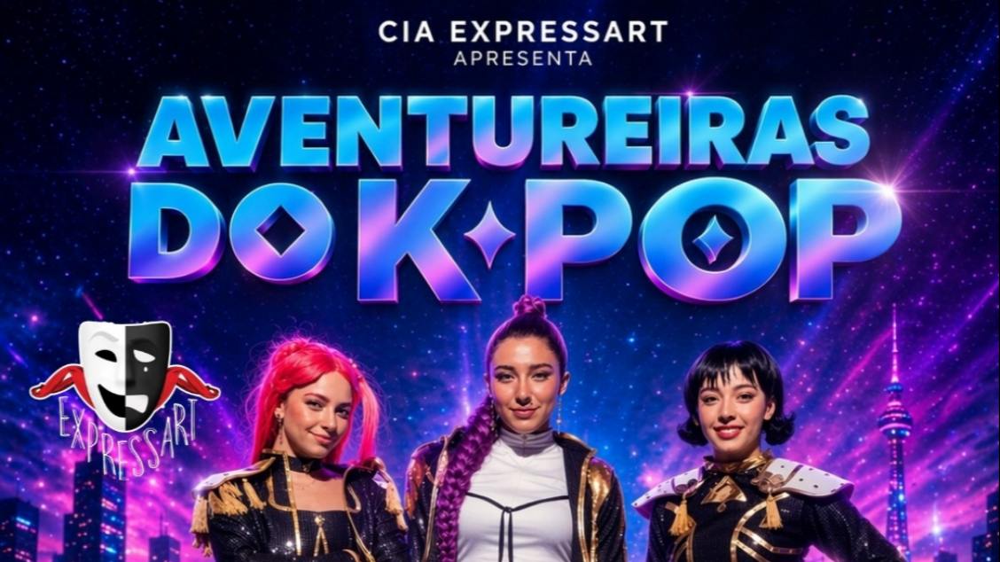 Aventureiras do k-pop (foto do evento)