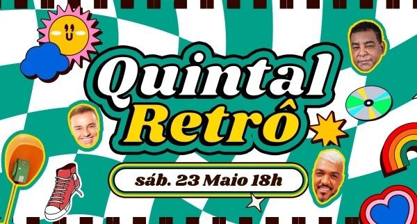 QUINTAL RETRÔ - Rodas de Pagode cantando Anos 90/2000 - Resenha do Vitinho, Pagode do Traz e Lucca (foto do evento)