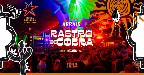 ARRAIÁ da Rastro de Cobra :: Forró de Pife :: Lapa . RJ (foto do evento)