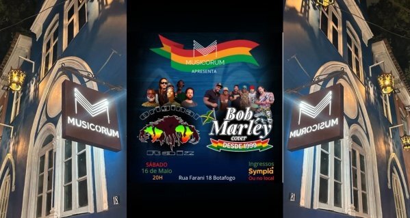 Original Raiz e Bob Marley Cover no Musicorum (foto do evento)