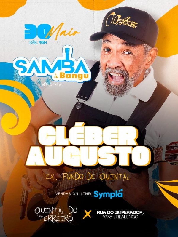 Samba à Bangu recebe Cléber Augusto (foto do evento)