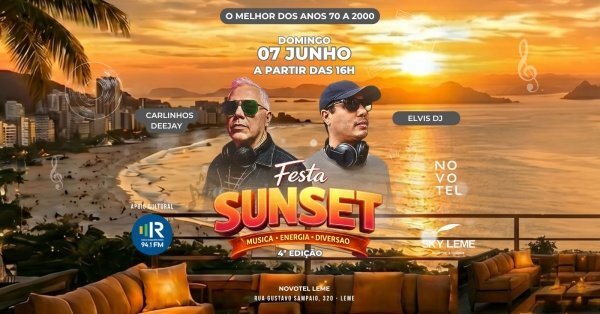 Festa Sunset Skyleme - 4ª Edição (foto do evento)