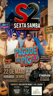 Sexta Samba com Pagode do Pig RetrôBar (foto do evento)