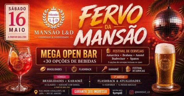 Fervo da mansão - mega open bar (16/05) (foto do evento)