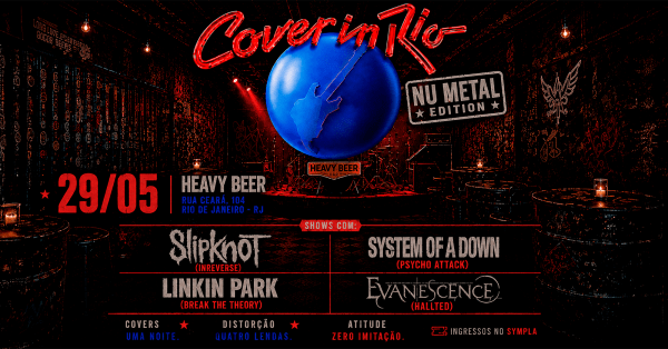 COVER IN RIO [Nu Metal Edition] | Heavy Beer (foto do evento)