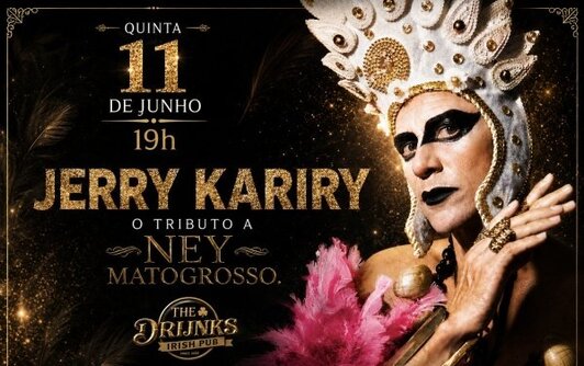 Jerry kariry o tributo a ney matogrosso (foto do evento)