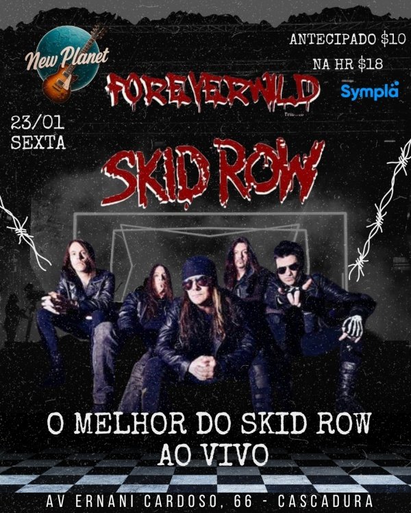 O MELHOR DO SKID ROW AO VIVO (foto do evento)