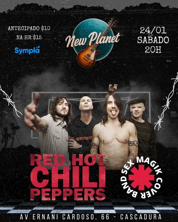 RED HOT CHILI PEPPERS COVER BAND AO VIVO (foto do evento)