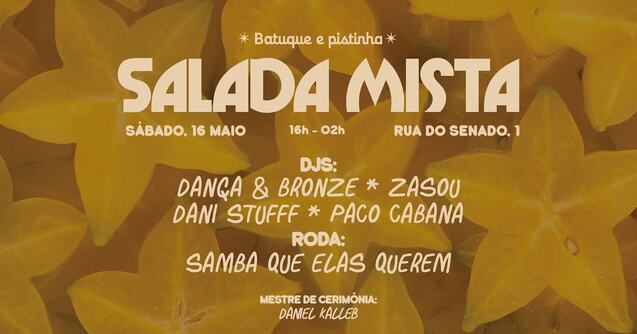 Salada Mista | Com Samba Que Elas Querem E Dança & Bronze (foto do evento)