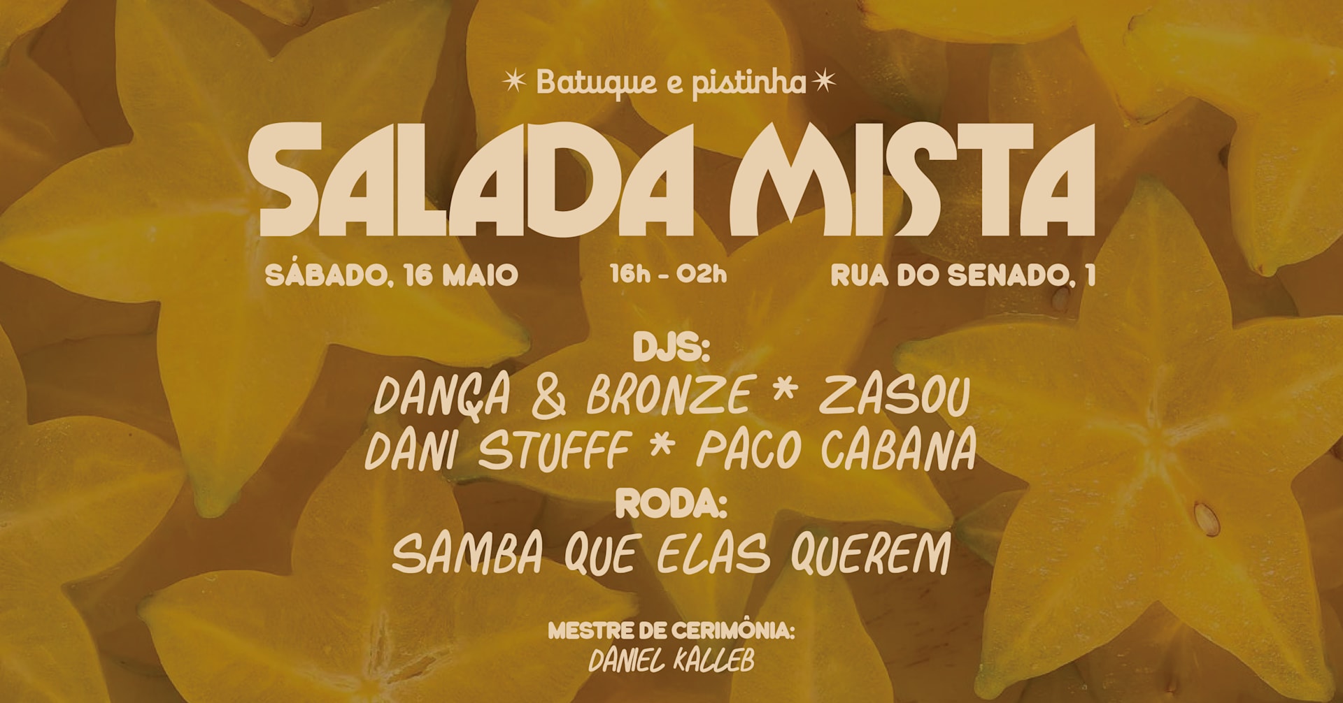 Salada Mista | Com Samba Que Elas Querem E Dança & Bronze (foto do evento)