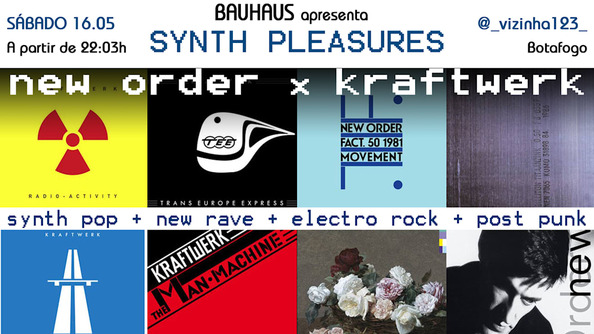 New Order X Kraftwerk - Synth Pleasures Em Botafogo (foto do evento)