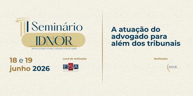 I seminário idnor (foto do evento)
