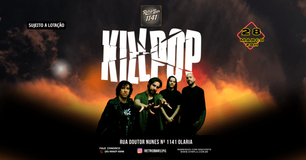 BANDA KILL POP - RETRÔ BAR (foto do evento)