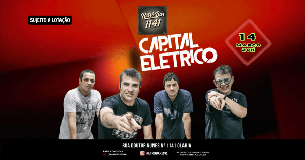 BANDA CAPITAL ELETRICO - RETRÔ BAR (foto do evento)