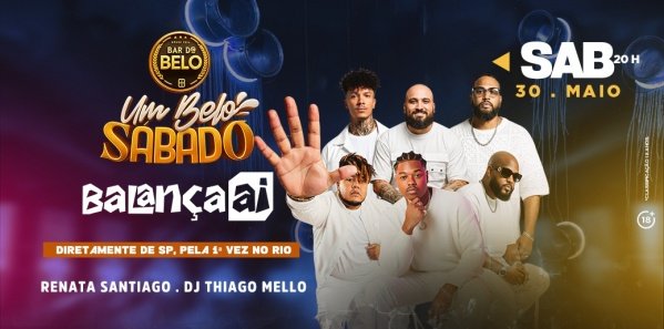 Um belo sábado apresenta: balança ai (foto do evento)