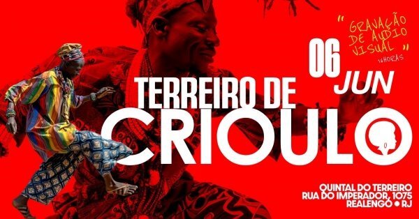 Terreiro de Crioulo - Gravação de Áudio Visual (foto do evento)