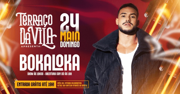 Bokaloka no terraço da vila! (foto do evento)