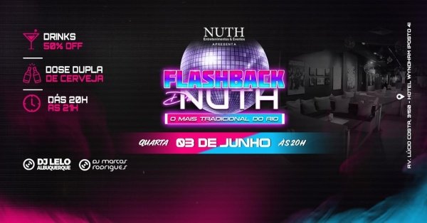 Flashback da nuth (foto do evento)