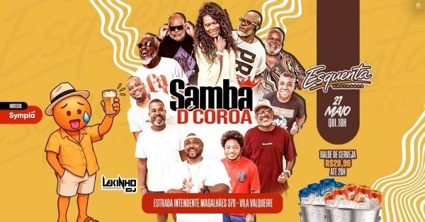 Samba d´coroa no esquenta - vila valqueire (foto do evento)