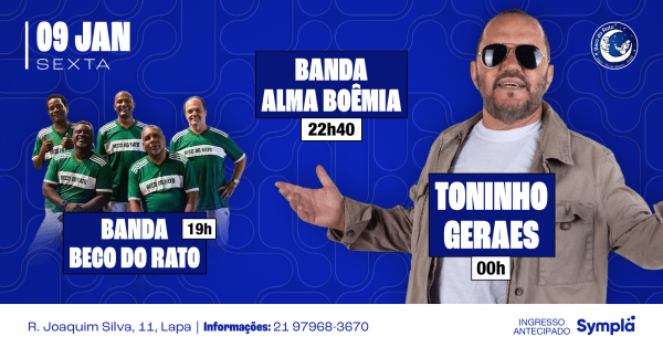 TONINHO GERAES - BECO DO RATO (foto do evento)