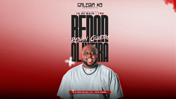 Renan Oliveira na Galeria (foto do evento)