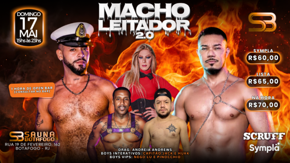Sb - macho leitador 2.0 (foto do evento)