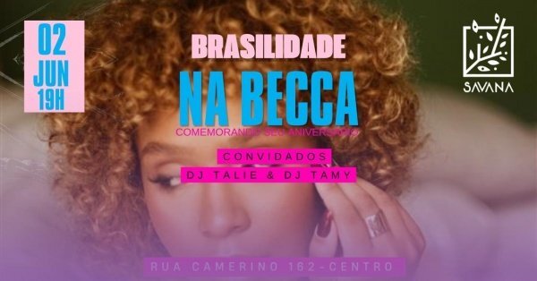 Brasilidade na Becca (foto do evento)
