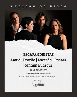 Audição disco Escafandristas (foto do evento)