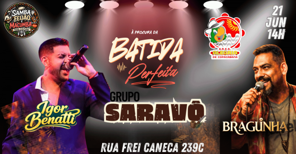 A Procura da Batida Perfeita Igor Benatti e Braguinha (foto do evento)