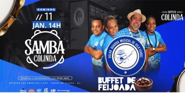 SAMBA COLINDA (11/01) com Vila Isabel (foto do evento)