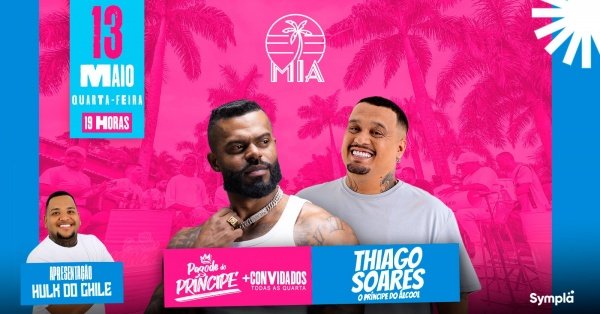 Pagode do principe no mia lounge (foto do evento)