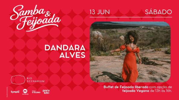Samba & feijoada com dandara alves no rio scenarium  13.06 (foto do evento)