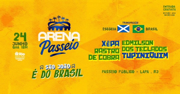 Arena Passeio - Copa do Mundo 2026 - Brasil x Escócia (foto do evento)