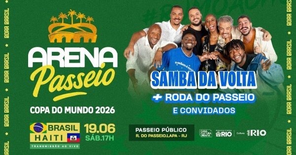 Arena Passeio - Copa do Mundo 2026 - Brasil x Haíti (foto do evento)