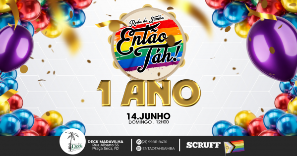 Então tah! 1 ano - feijoada + samba + piscina (foto do evento)