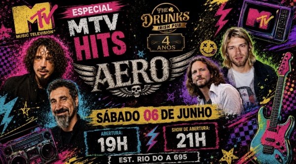Especial mtv hits -banda aero (foto do evento)