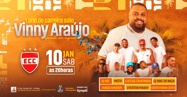 VINNY ARAÚJO 1 ANO SOLO (foto do evento)