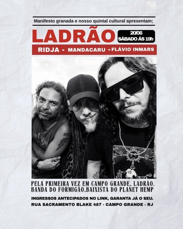 Ladrão em campo grande + atrações (foto do evento)